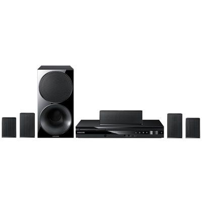 Home Theater HT-E550K c/ DVD, 5.1 Canais, Função Karaokê, Mo