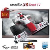 Smart tv 3d led 55