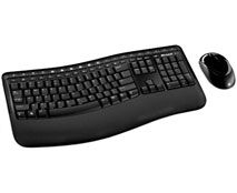 Kit Microsoft W Comfort Dk 5000 Teclado e Mouse Laser Wirele