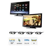 Smart TV LED 3D 55" Sony KDL-55HX855, Full HD, Wi-Fi Integra