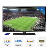 TV SLIM LED 3D 46" Samsung UN46F6100AGXZD,Função Futebol, Fu