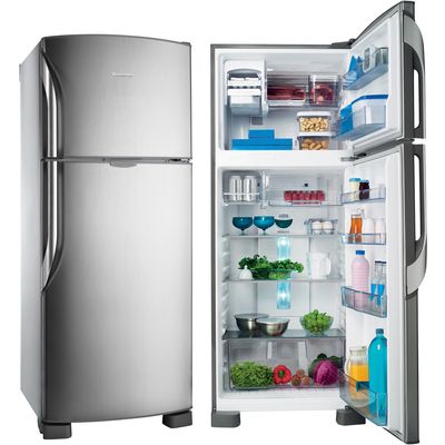 Refrigerador 2 Portas Frost Free NR-BT46VB1XA 435L Aço Escov